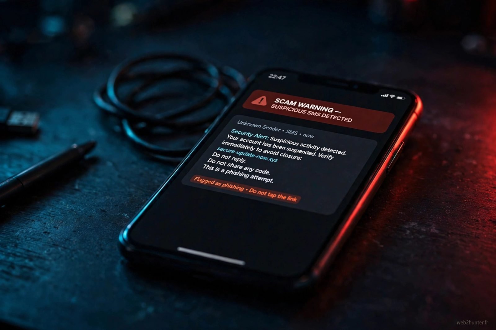 SMS frauduleux : comment reconnaître une arnaque avant de cliquer