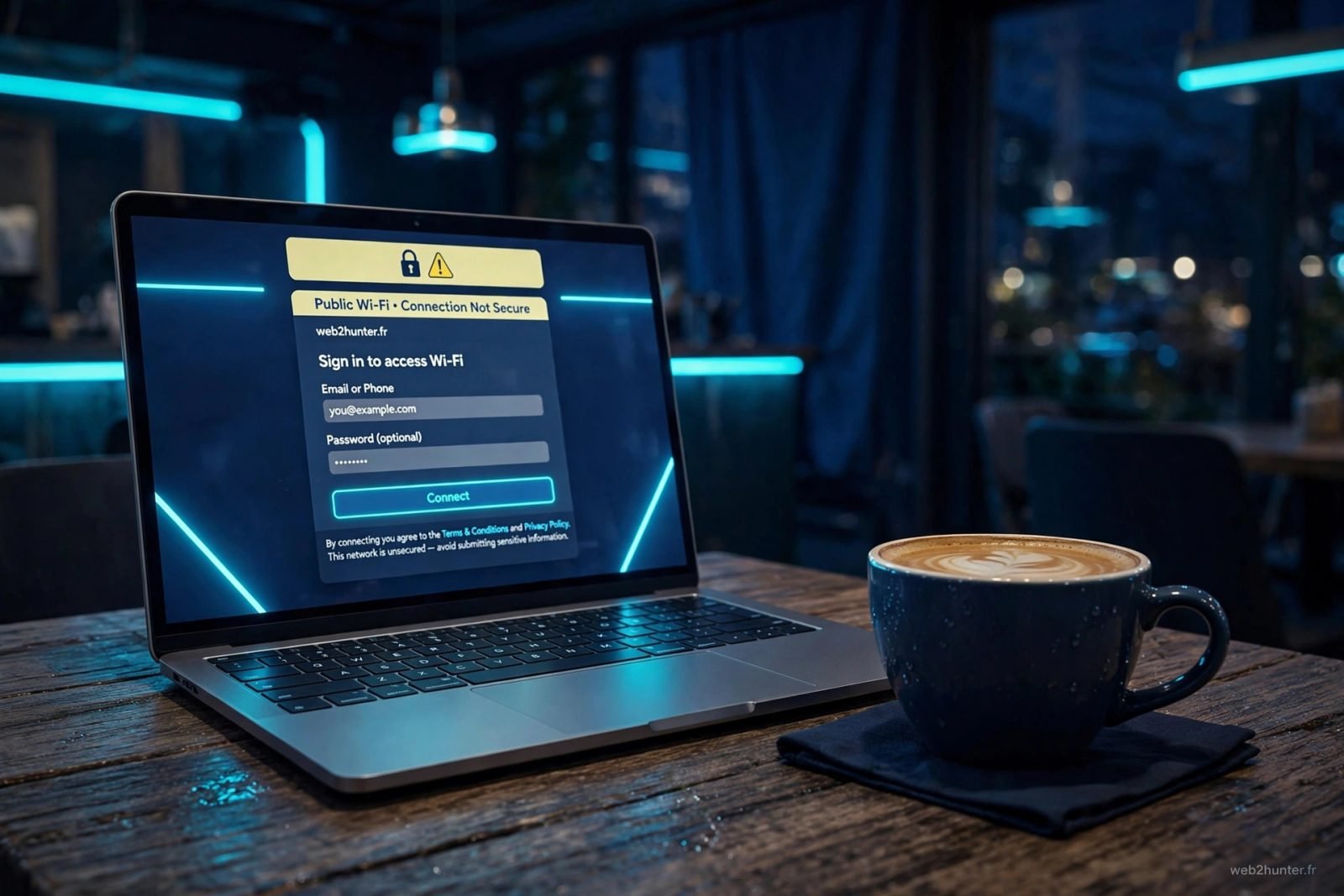 Wi-Fi public au café ou à l'hôtel : 7 réflexes pour ne pas te faire pirater