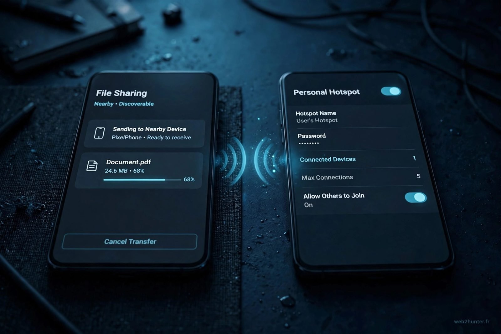 AirDrop bloqué par le partage de connexion sur iPhone : comment régler ça