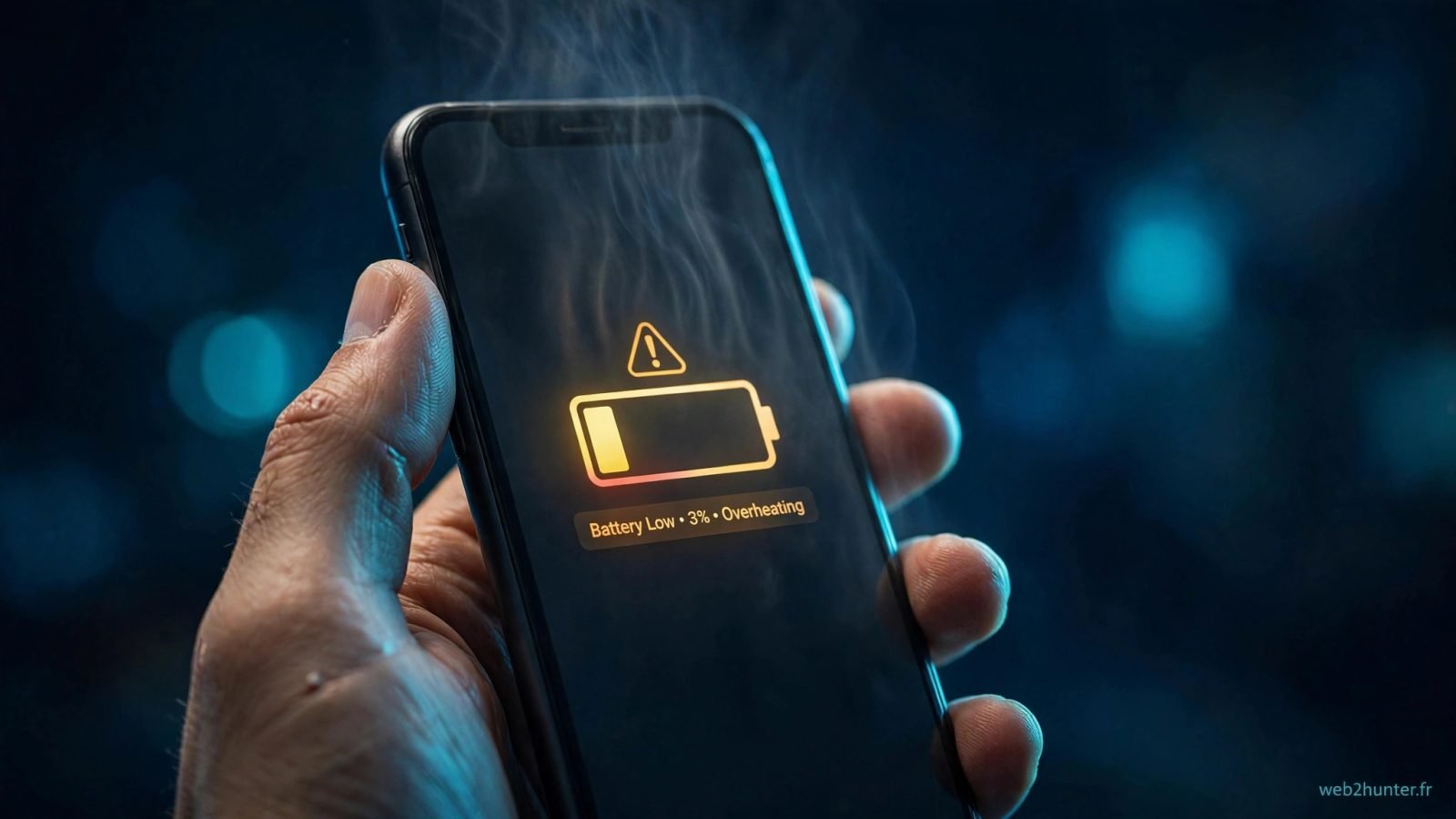 Téléphone qui chauffe et se décharge vite : les causes et comment y remédier