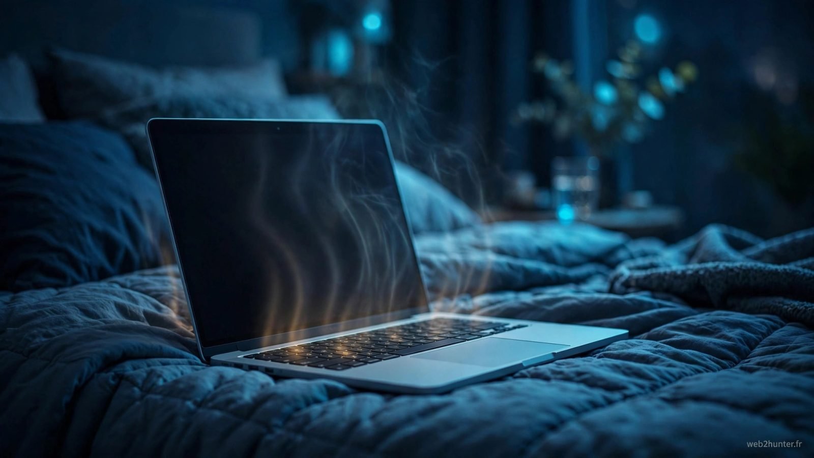 PC portable sur le lit ou le canapé : pourquoi ça surchauffe