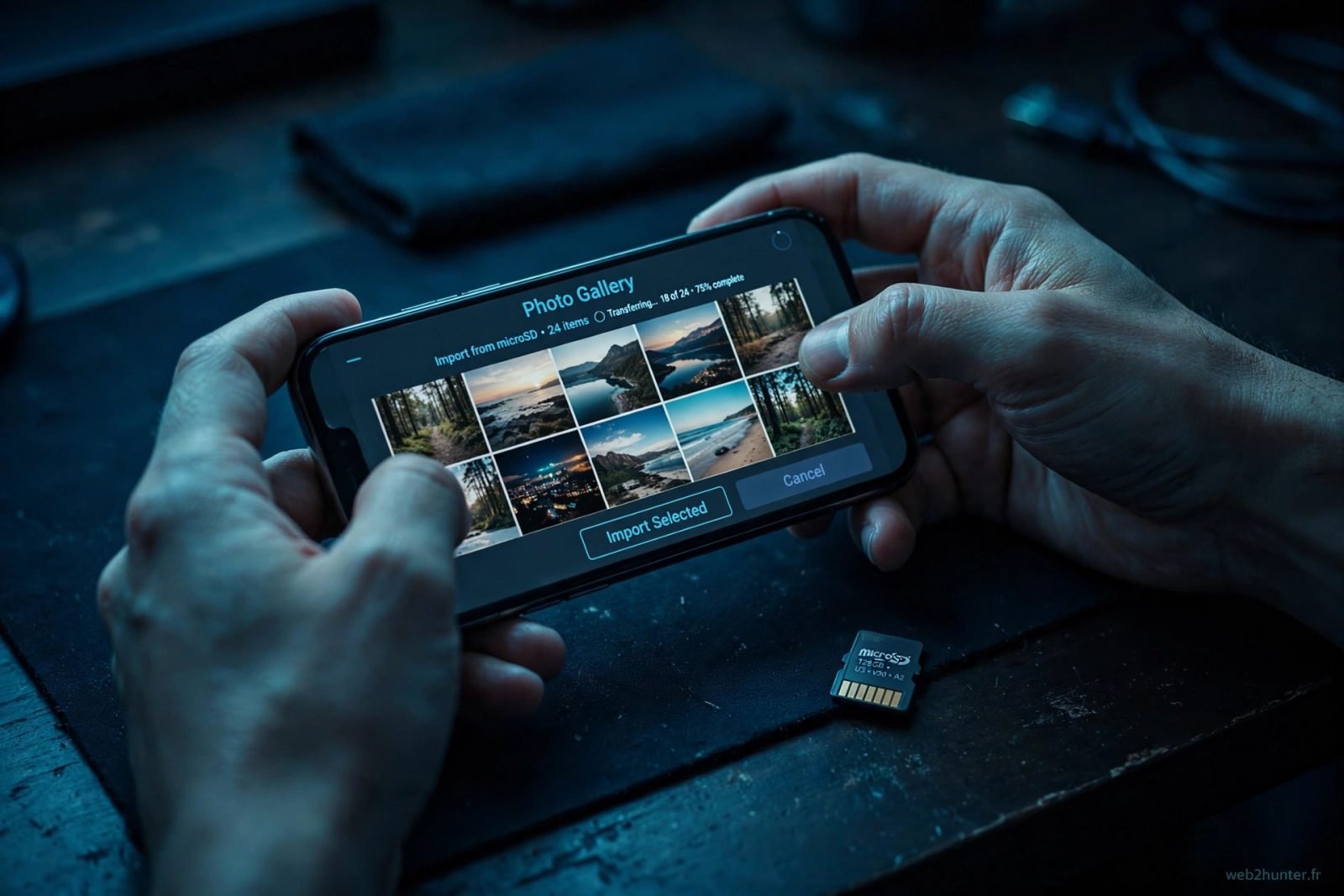 Déplacer ses photos sur carte microSD (Android) sans rien perdre