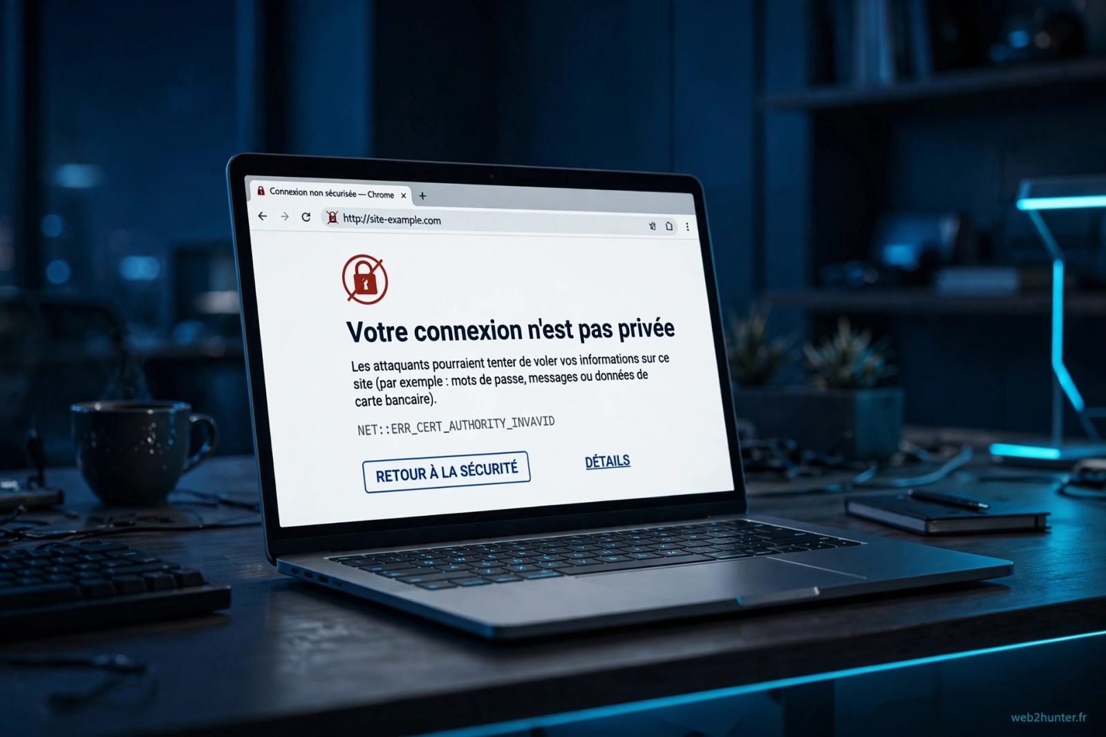 « Votre connexion n'est pas privée » : corriger l'erreur sur Chrome, Firefox et Edge