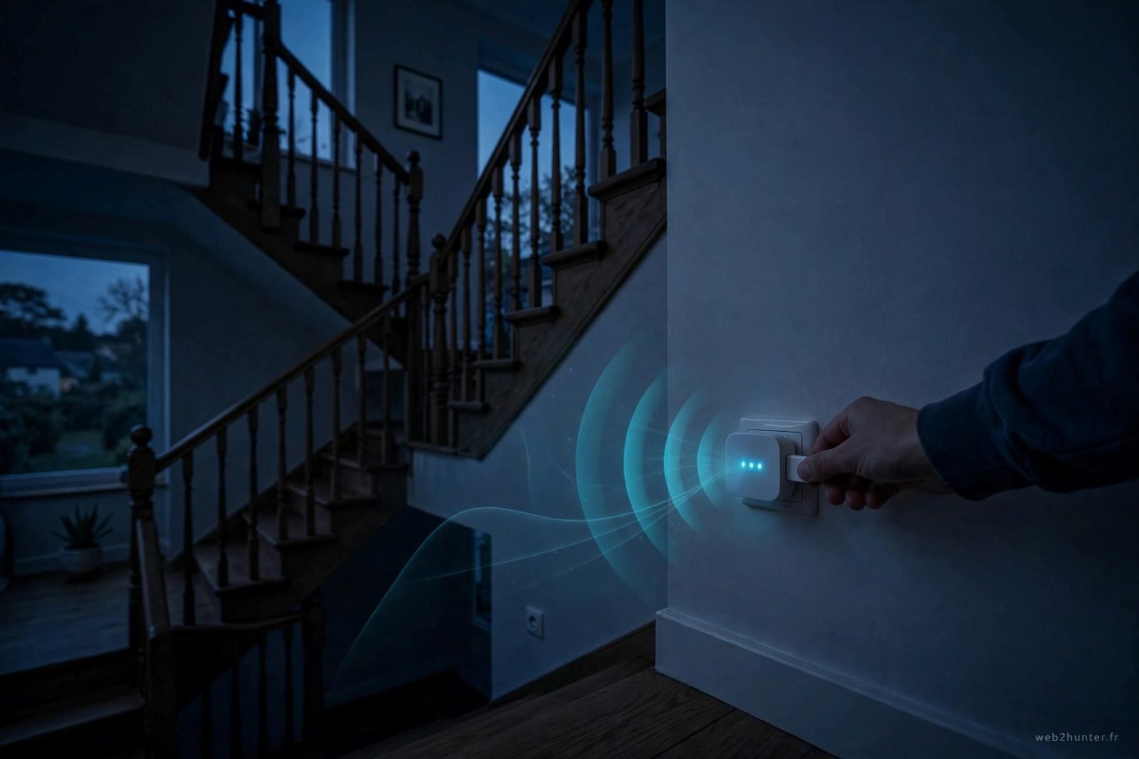Où placer ton répéteur WiFi dans une maison à étage pour un vrai résultat