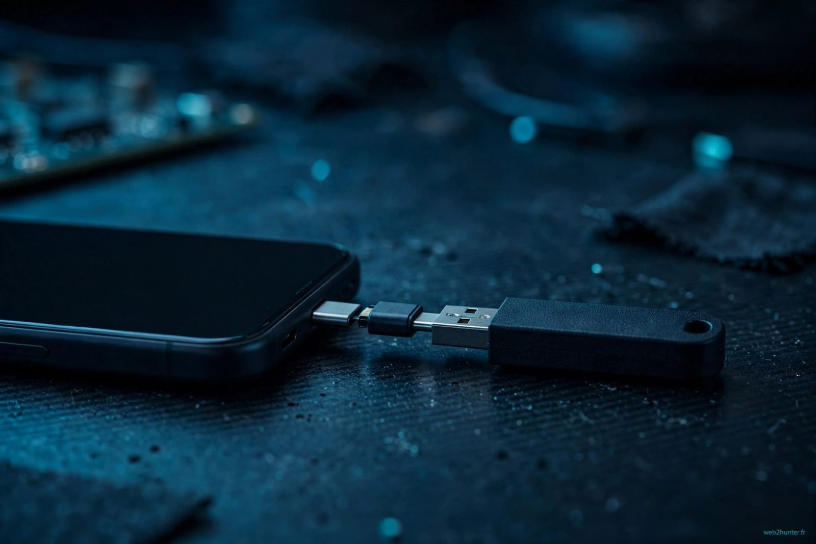 Transférer des photos du téléphone vers une clé USB sans ordinateur (OTG)