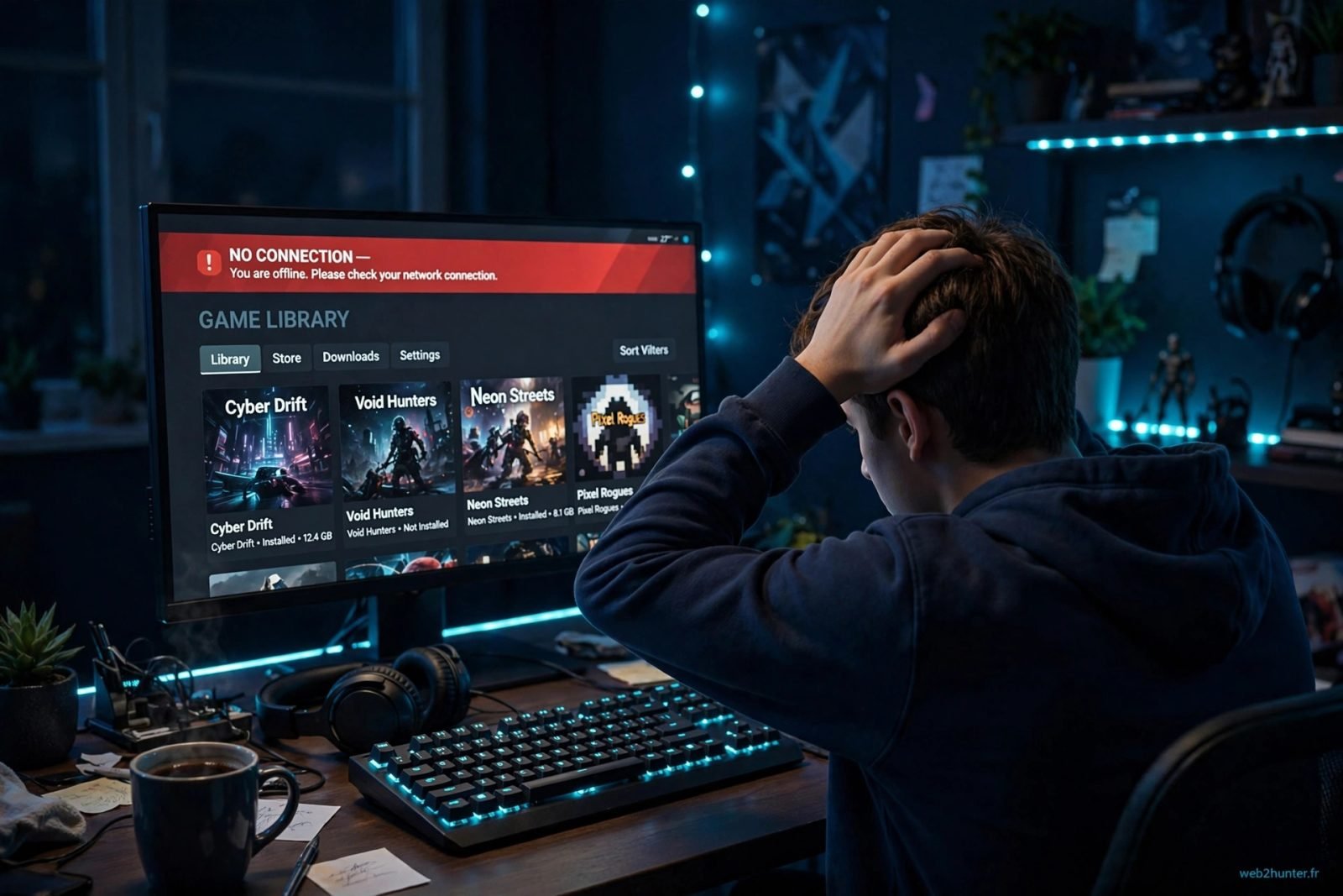 Steam affiche « No connection » : 8 solutions pour te reconnecter
