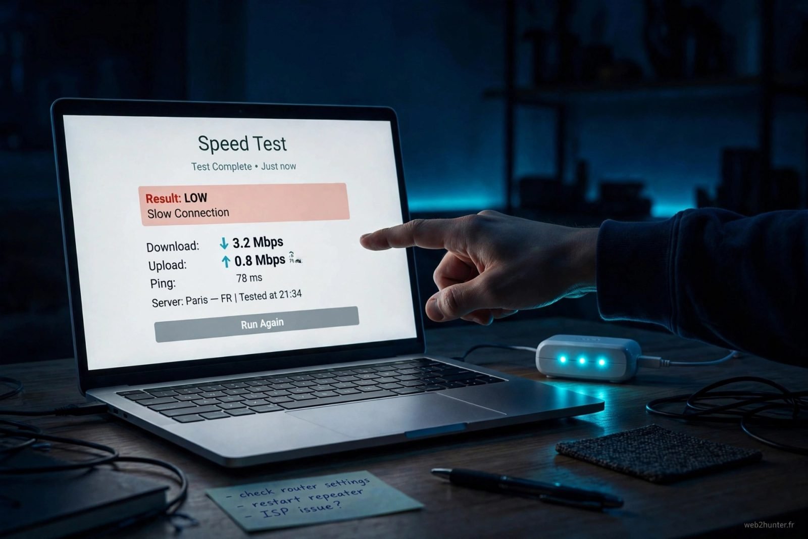 Répéteur WiFi qui ralentit la connexion : causes et solutions concrètes