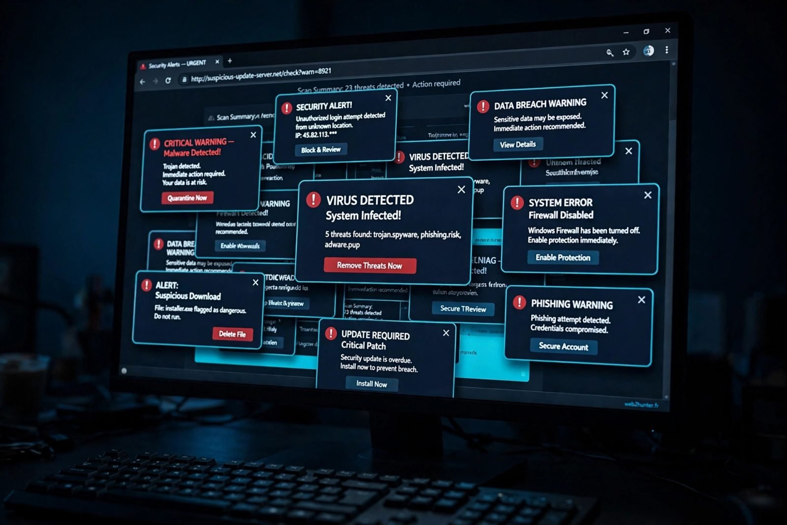 Notifications indésirables dans Chrome, Edge, Firefox : comment les couper et repérer l'arnaque