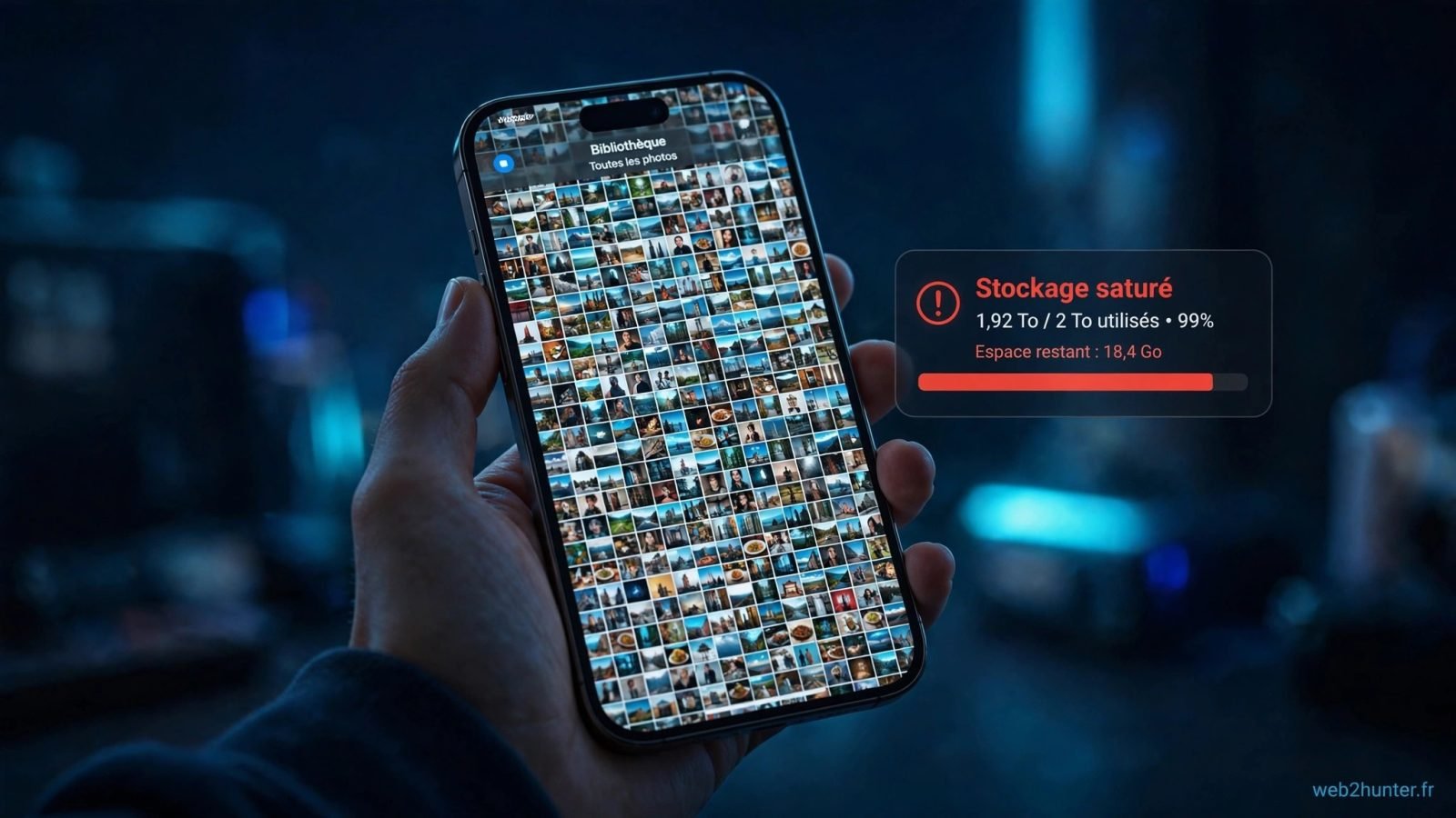 iPhone saturé : comment libérer de l'espace sans supprimer tes photos