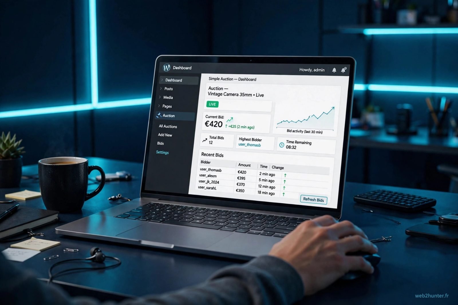 Header bidding sur WordPress sans coder : le guide pour débutants