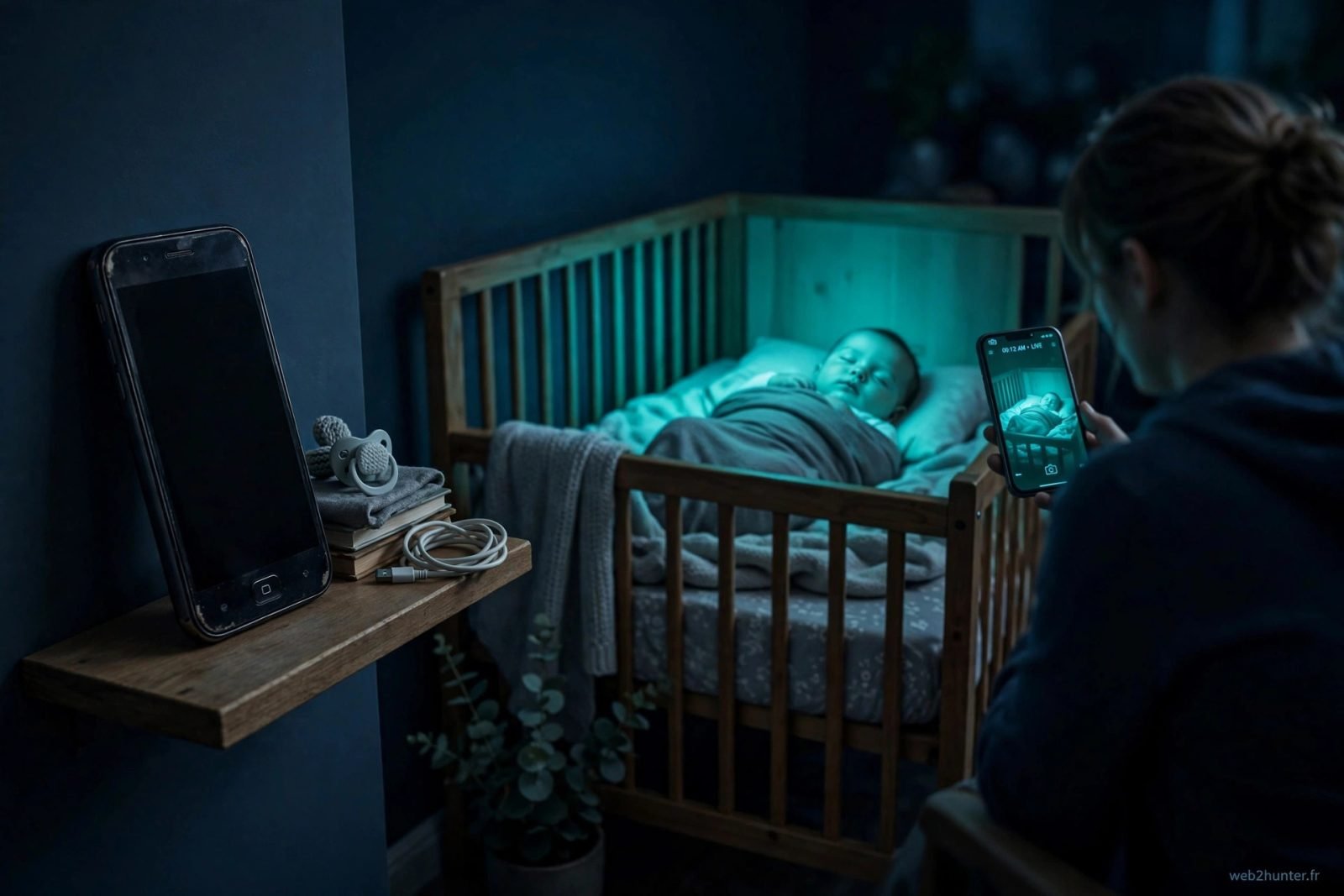 Vieux smartphone en babyphone vidéo : comment faire simplement