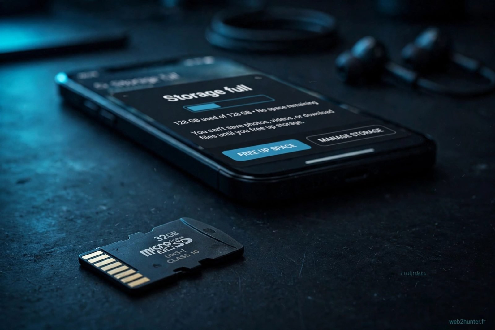 Stockage du téléphone plein : la carte microSD, la solution qu'on oublie