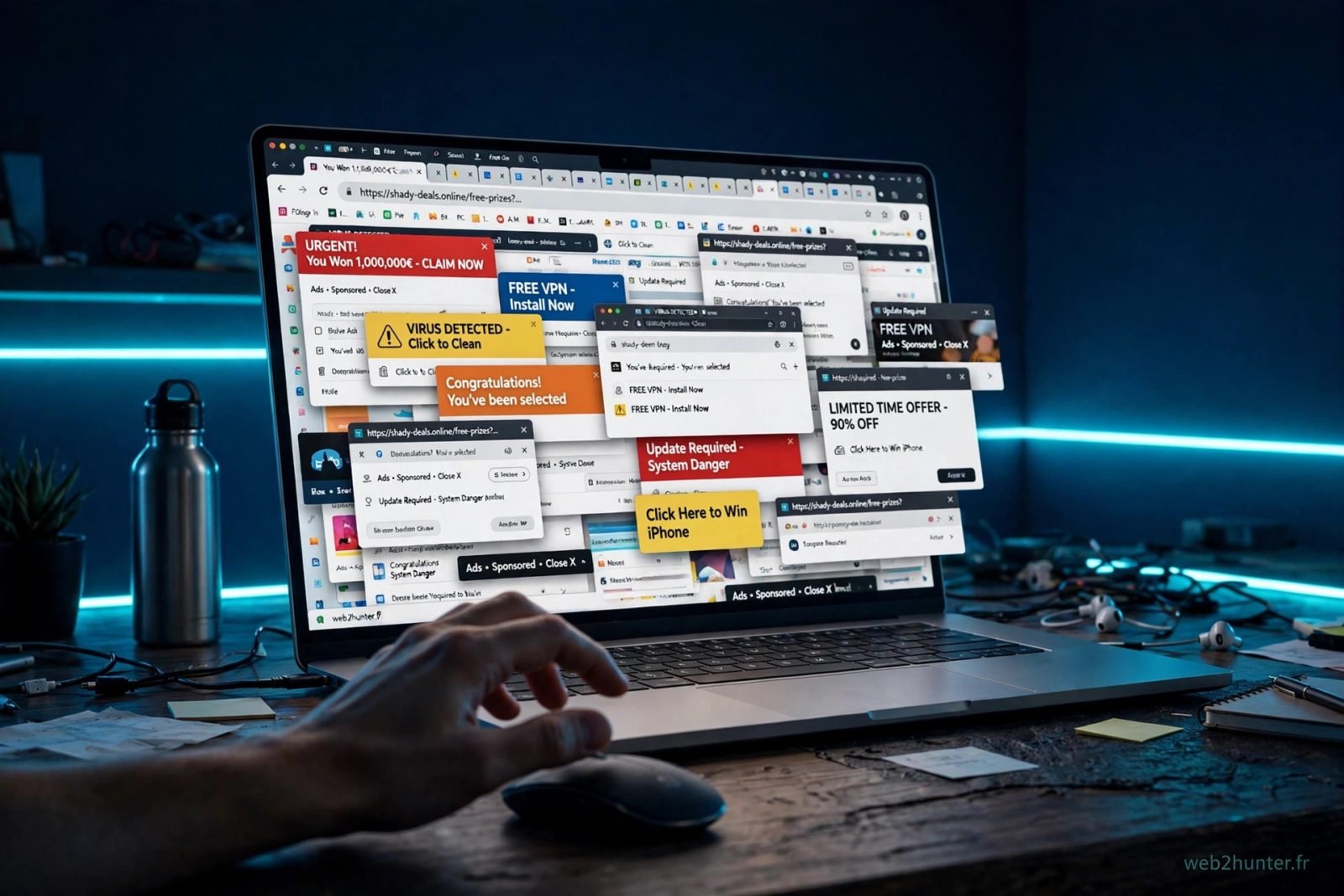 Chrome ouvre tout seul des onglets de publicité : comment arrêter ça