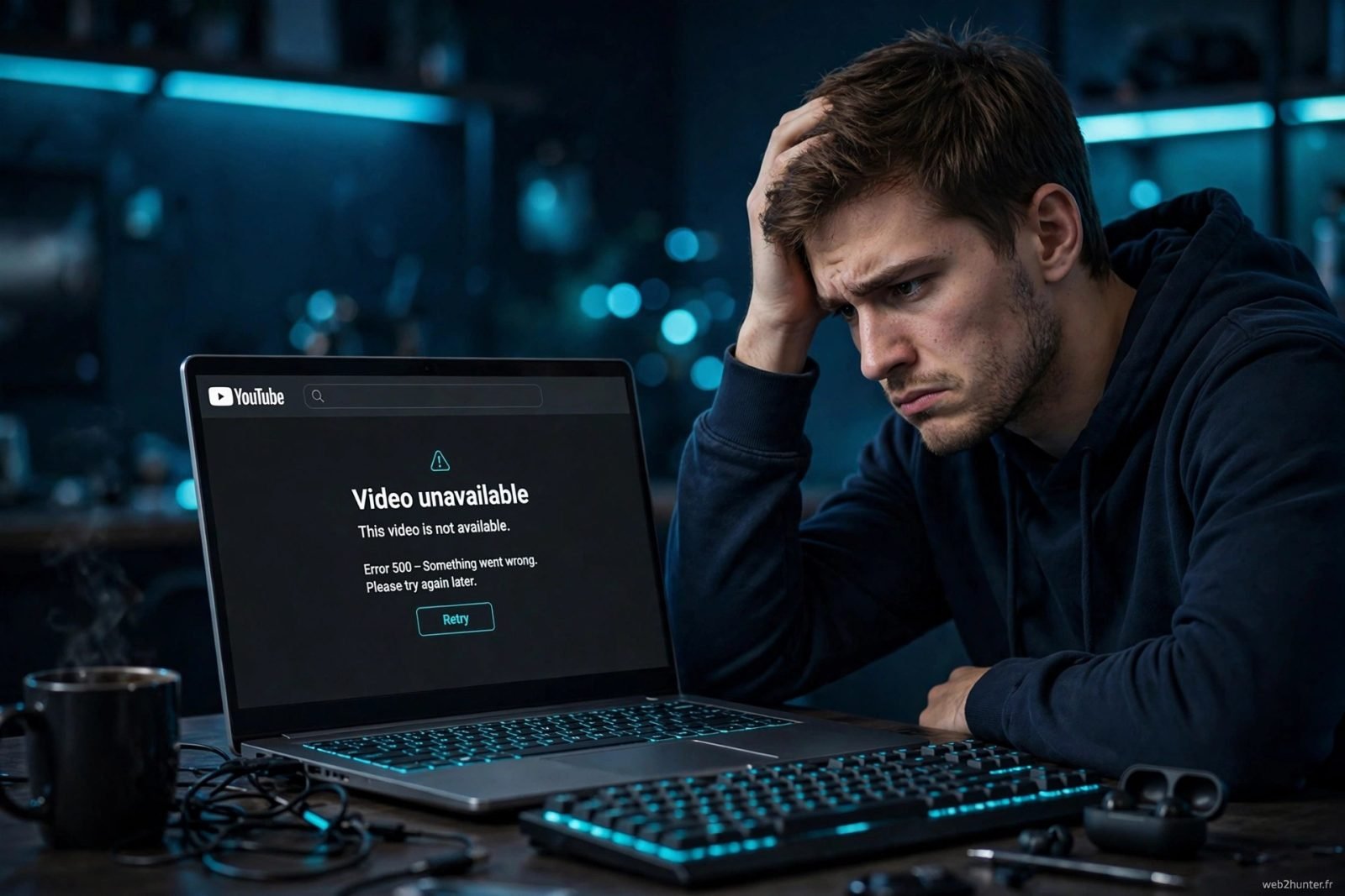 Erreur « Our tubes must be clogged » sur YouTube : pourquoi ton compte reste bloqué et comment contourner