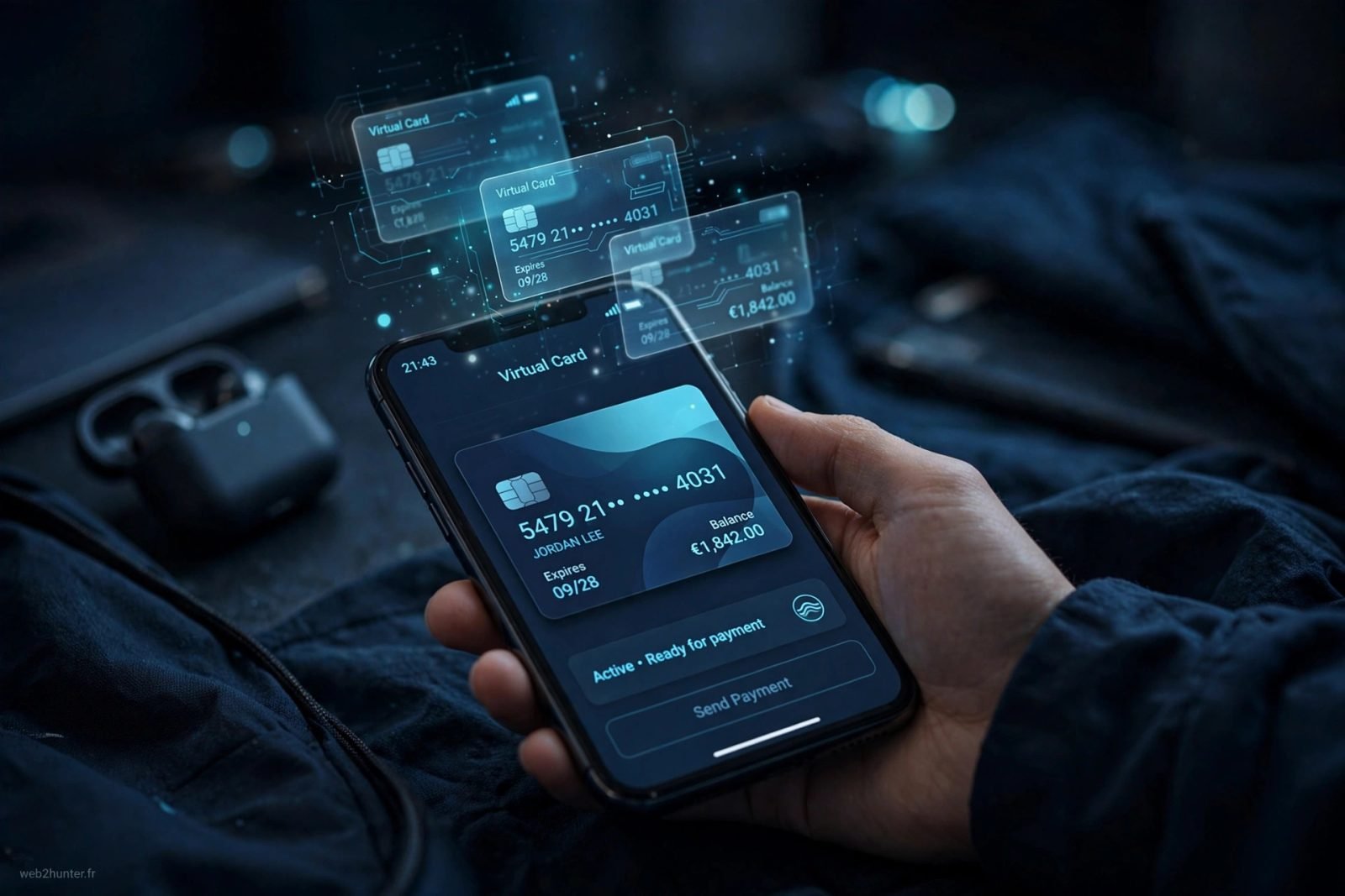 Créer une carte virtuelle et la recharger avec Mobile Money