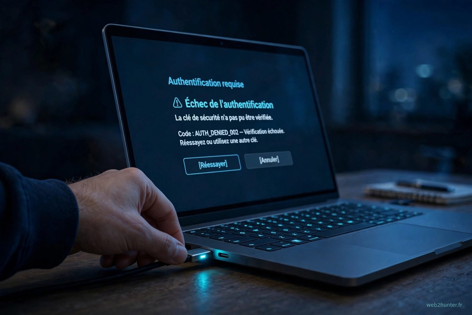 Clé de sécurité FIDO2 qui ne fonctionne plus : 7 vérifications avant de la jeter