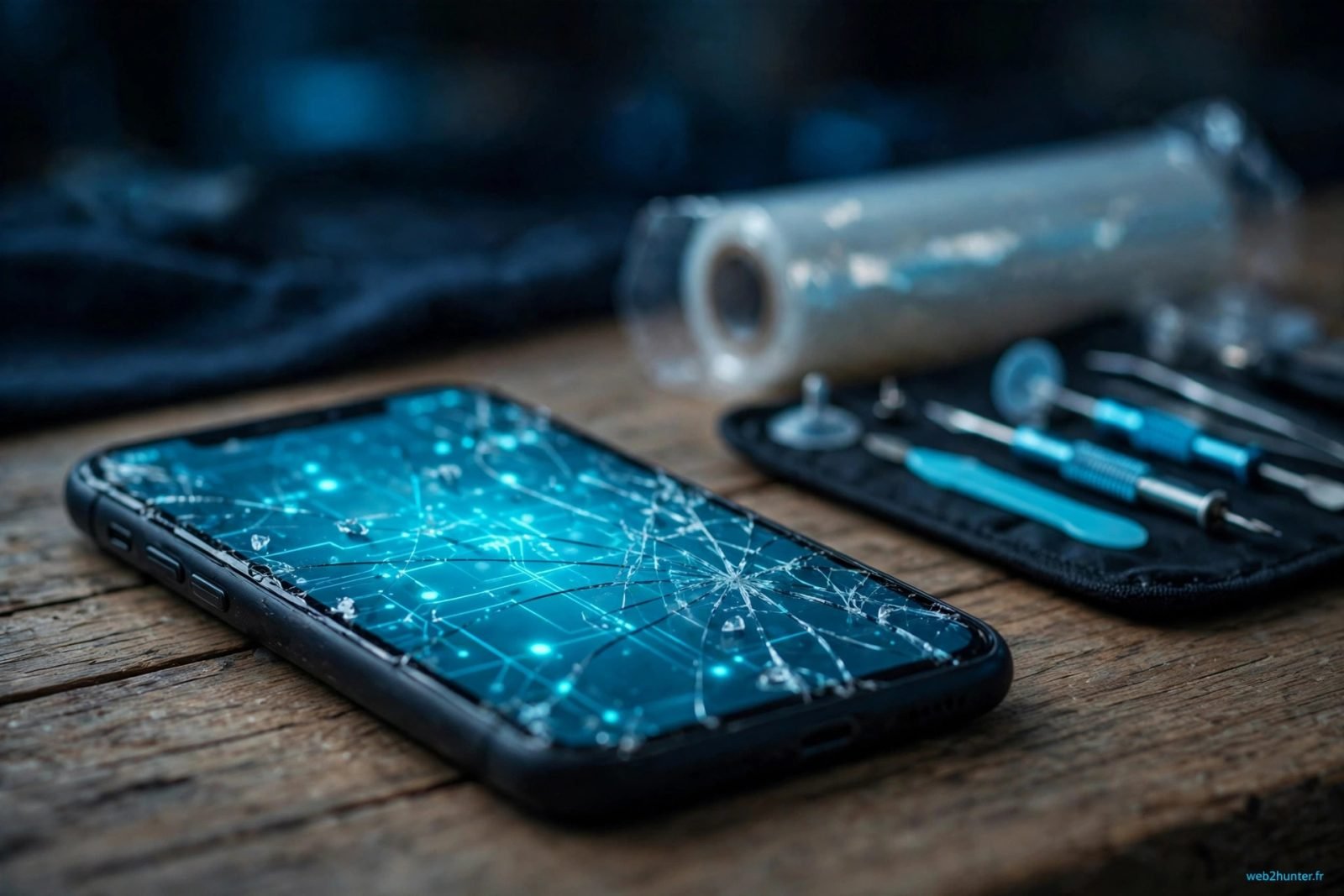 Écran fissuré mais tactile OK : réparer, protéger ou changer de téléphone ?