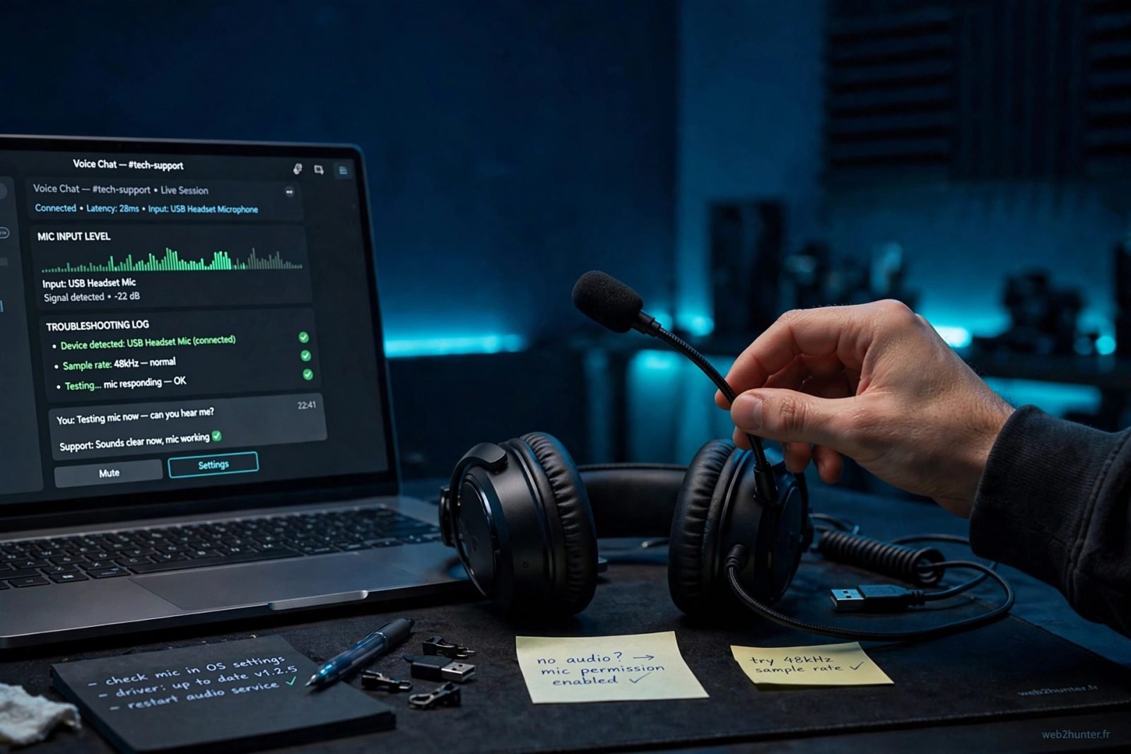 Micro non détecté sur Discord (Windows 11) : 8 solutions