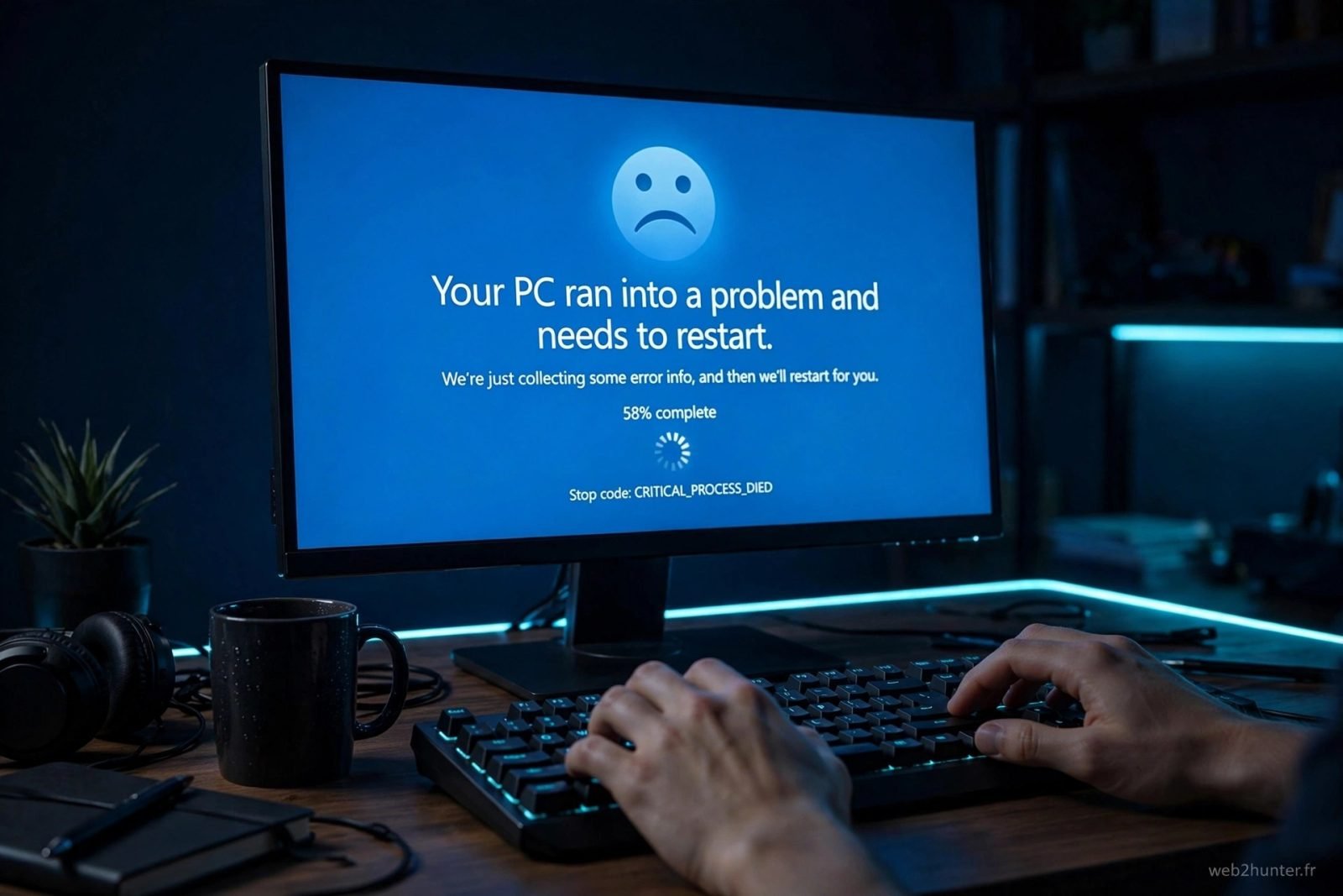 Écran bleu après une mise à jour Windows : comprendre l'erreur et réparer ton PC