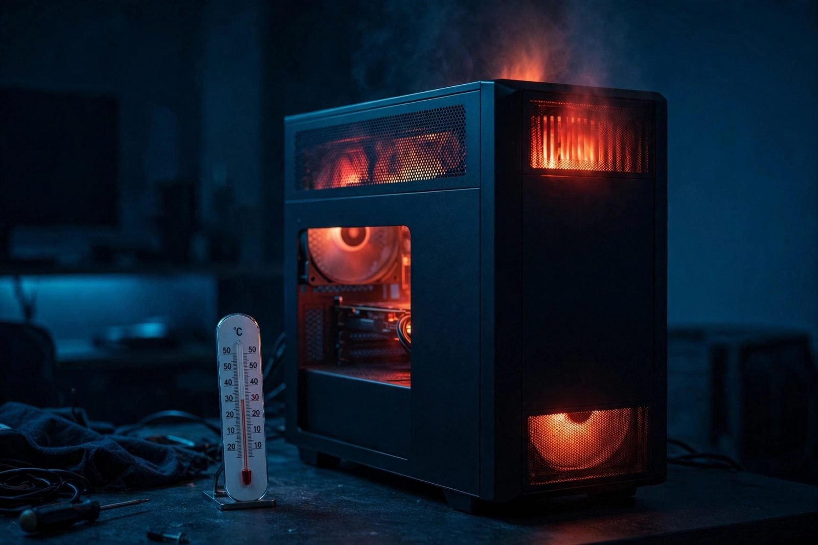 PC qui s'éteint par surchauffe : le diagnostic en 10 minutes