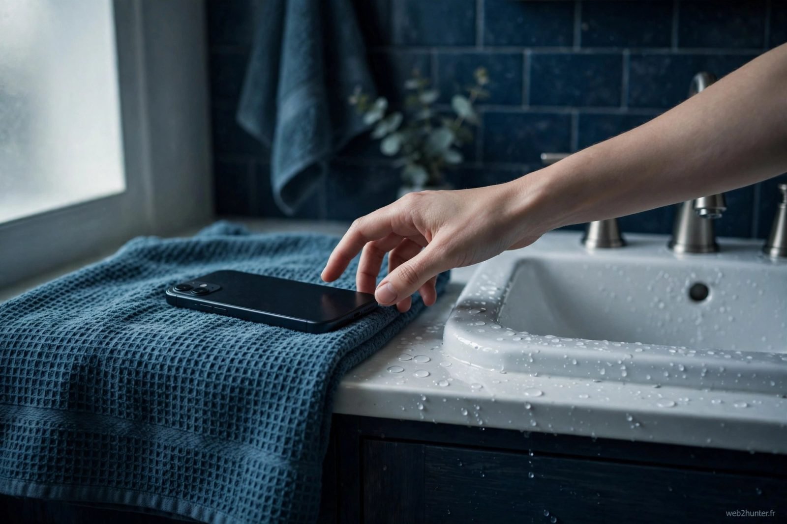 Téléphone tombé dans l'eau : la procédure qui sauve ton téléphone dans les premières minutes